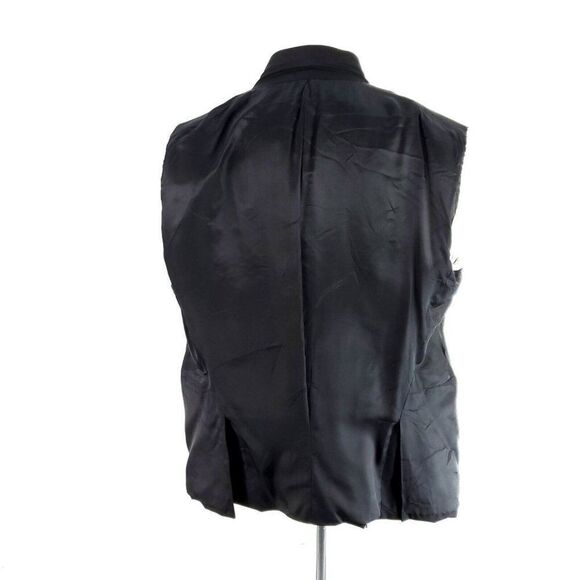 Paul Betenly Lanificio Filarte Thomas Wool 2 Button Blazer 44R Black - Picture 11 of 11